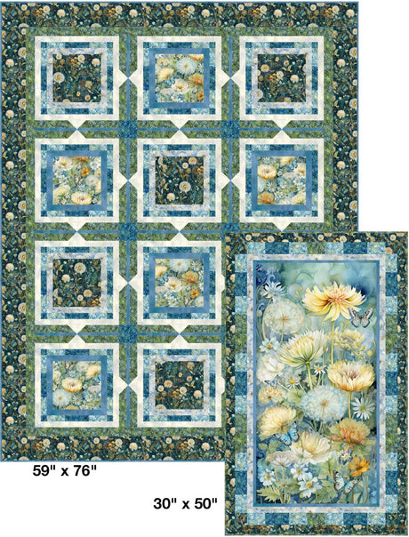 Floral Whisper Downloadable Pattern by Pine Tree Country Quilts