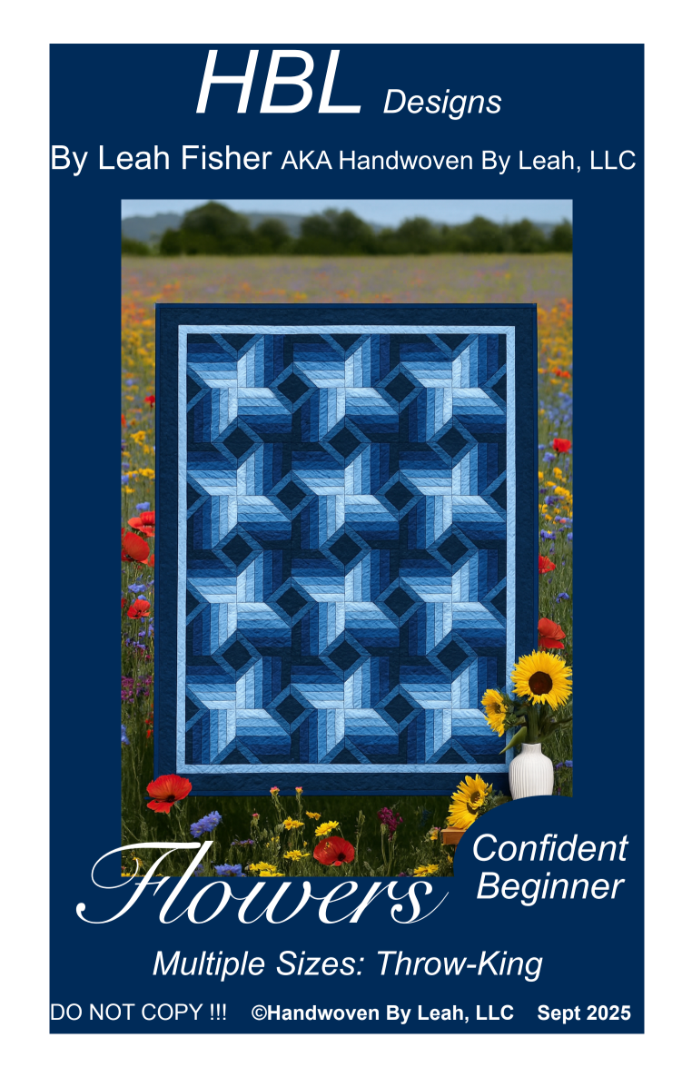 Flowers Pattern by Handwoven By Leah