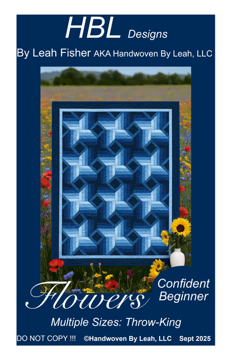 Flowers Pattern by Handwoven By Leah