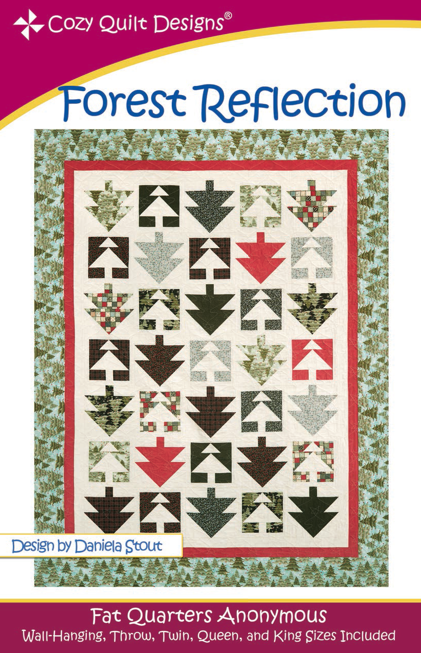 Forest Reflection Downloadable Pattern by Cozy Quilt Designs