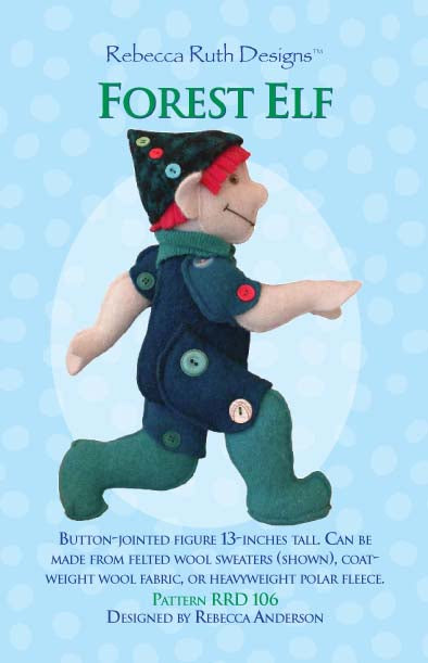 Forest Elf Quilt Pattern by Rebecca Ruth Designs