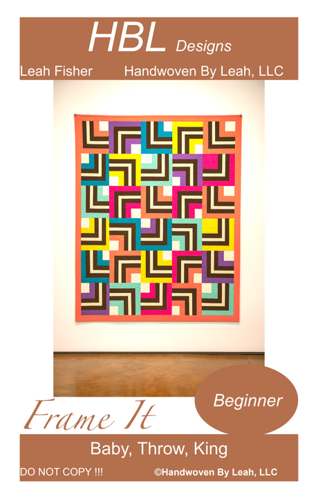 Frame It Quilt Pattern by Handwoven By Leah