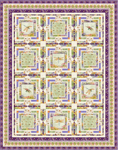 Framed Fliers Downloadable Pattern by Pine Tree Country Quilts