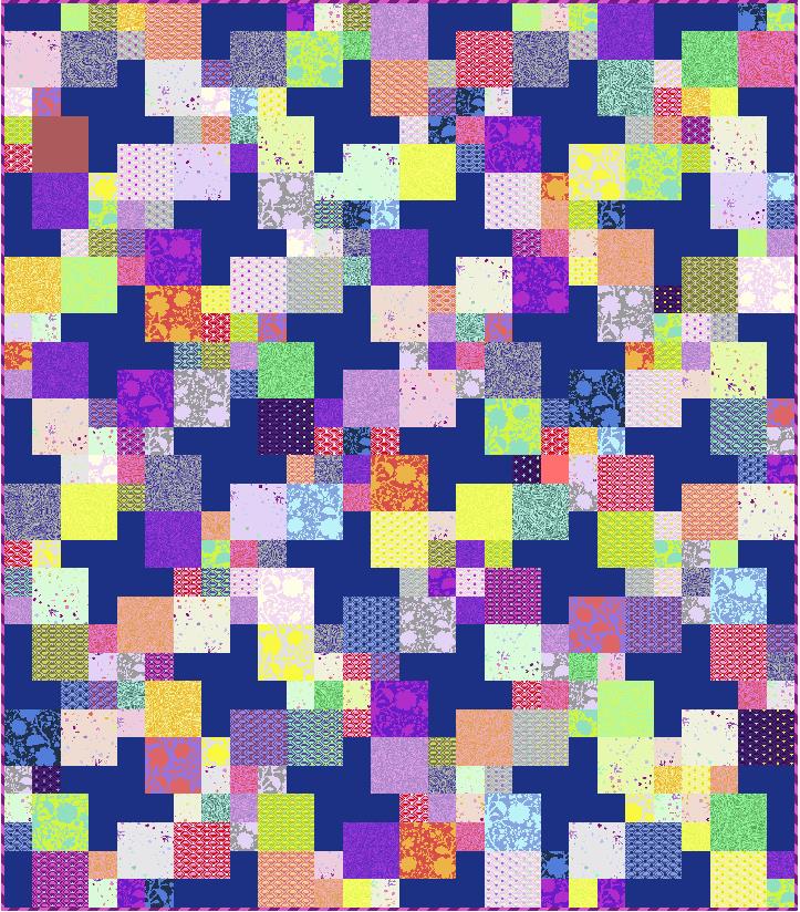 Peanut Butter Pinwheels Quilt Pattern by Meadow Mist Designs