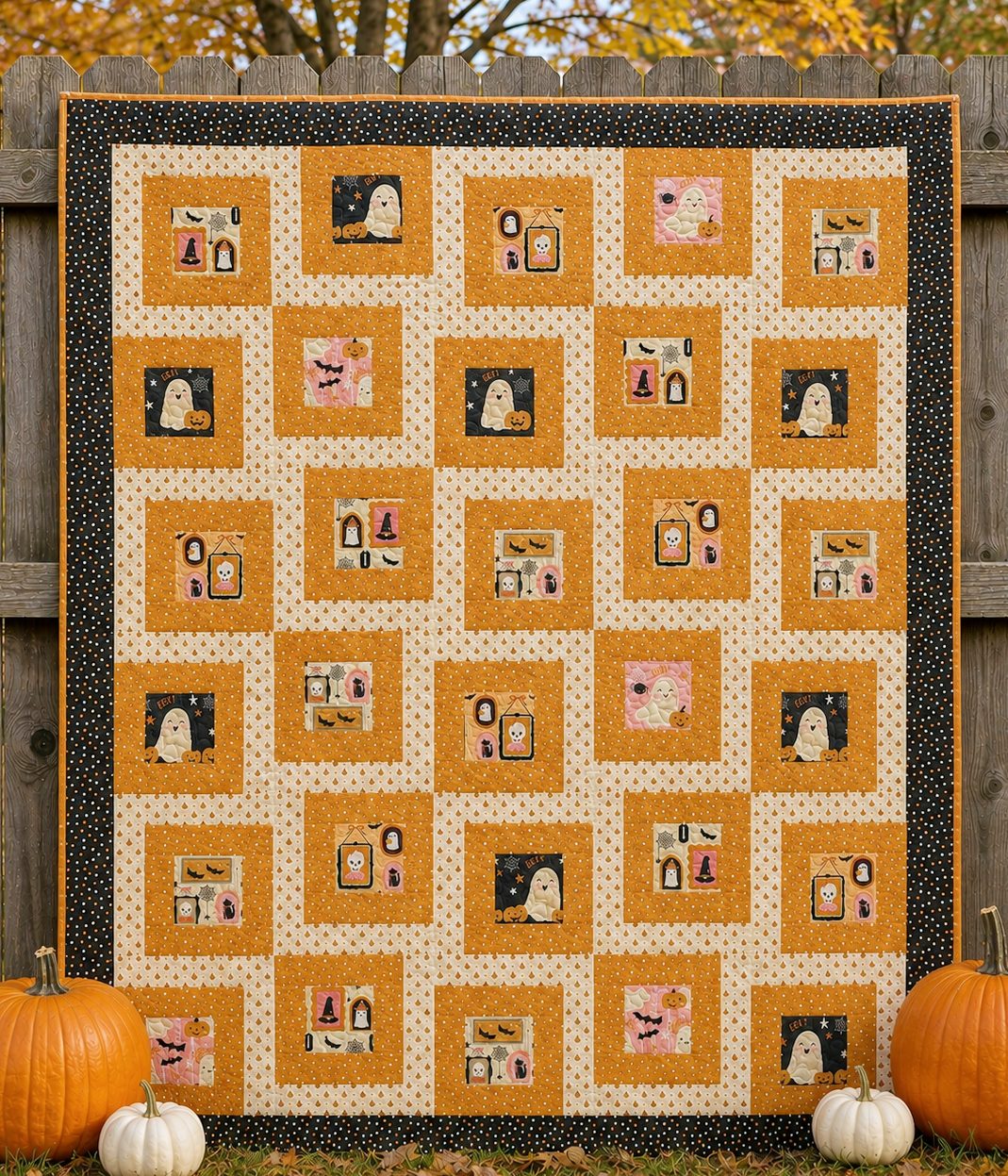 Around The Block Downloadable Pattern by Cuddle Cat Quiltworks