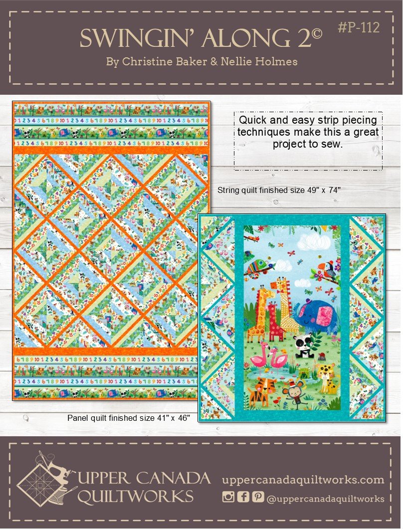Swingin' Along 2 Downloadable Pattern by Upper Canada QuiltWorks