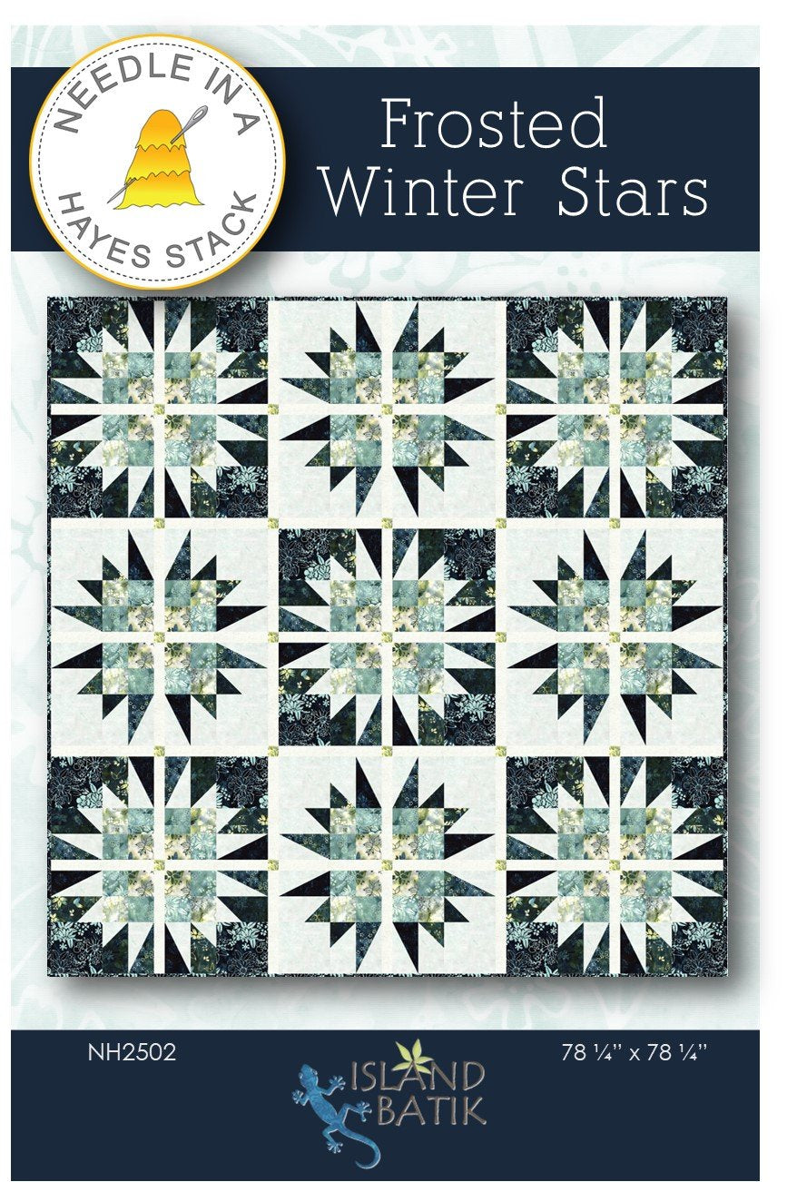 Frosted Winter Stars Downloadable Pattern by Needle In A Hayes Stack