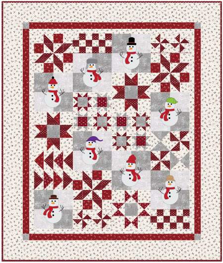 Frosty Friends Quilt Pattern by Perkins Dry Goods