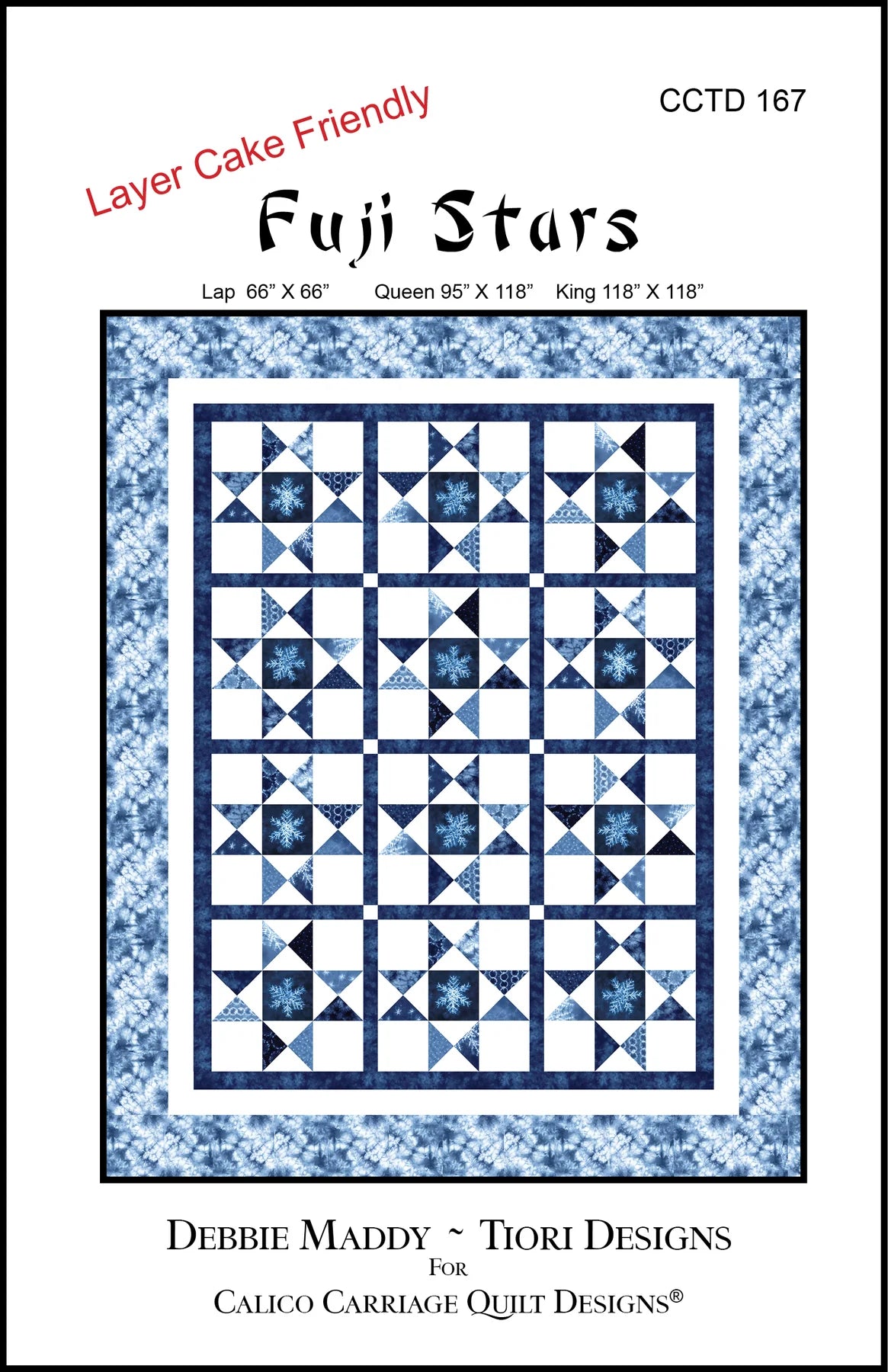 Fuji Stars Quilt Pattern by Calico Carriage