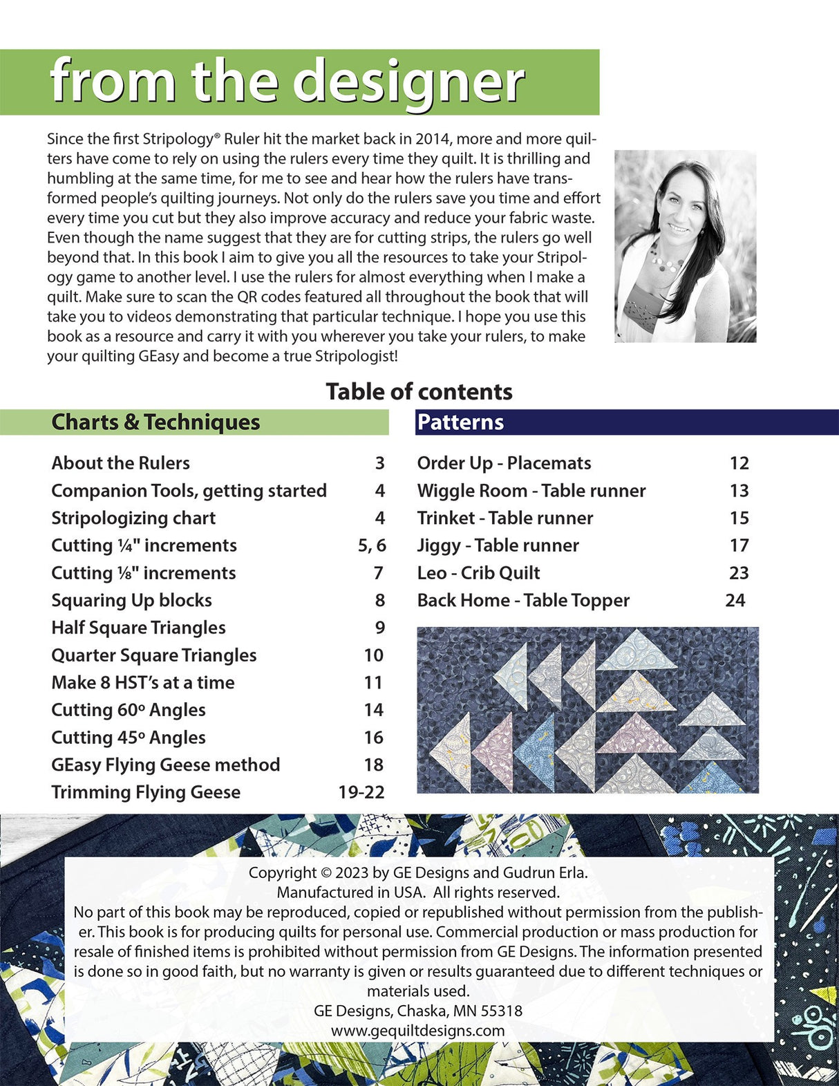 Master Your Stripology® Rulers Book by G. E. Designs