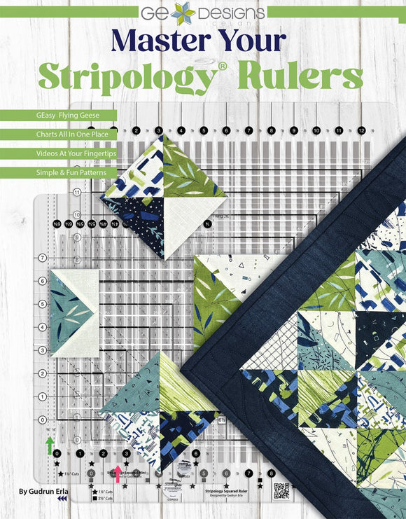 Master Your Stripology® Rulers Book by G. E. Designs