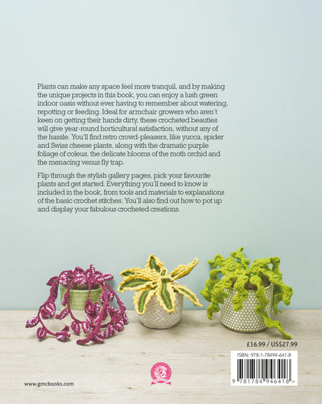 Back of the Crocheted Houseplants by Guild of Master Craftsman