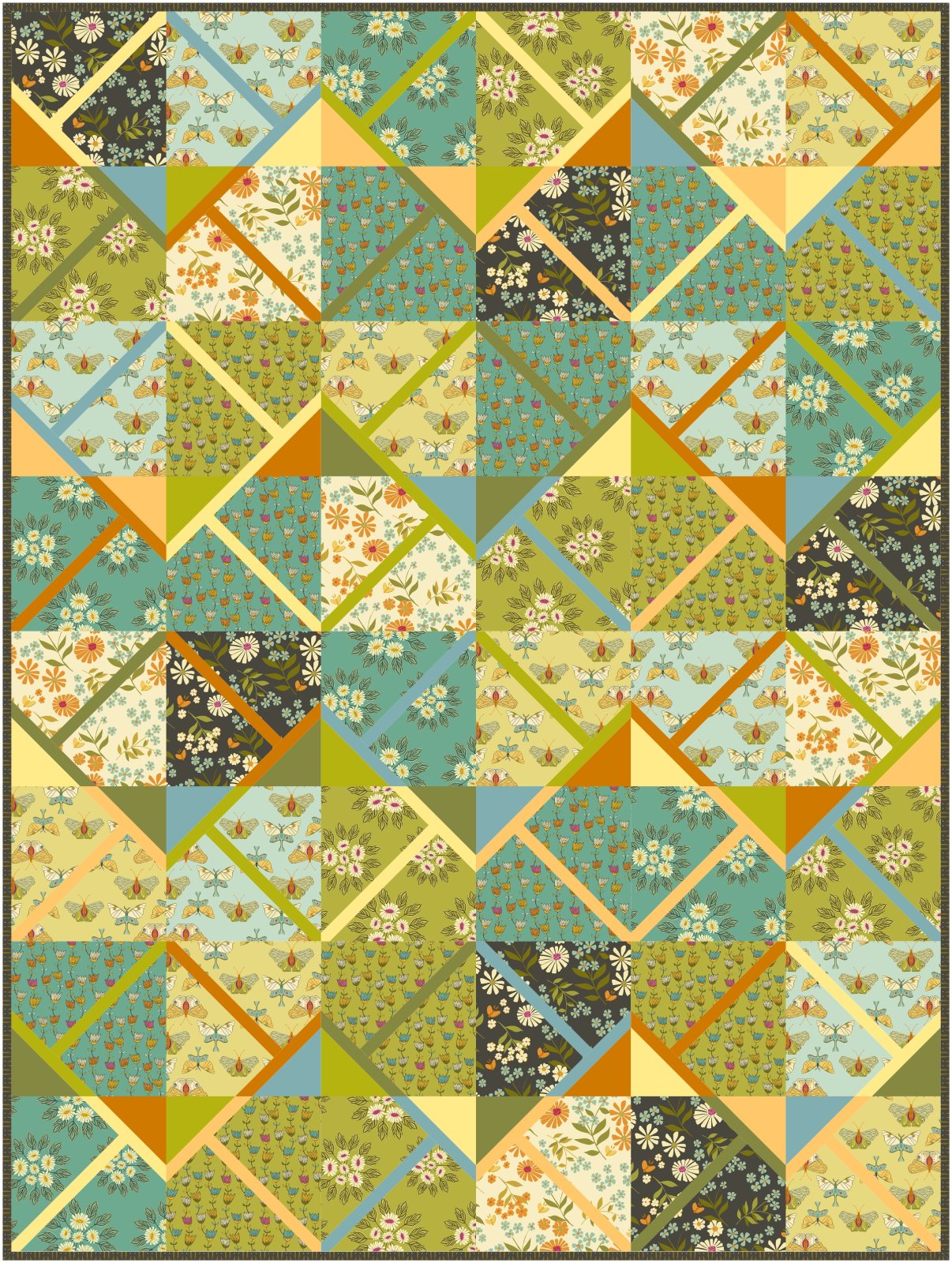 Garden Stroll Downloadable Pattern by Needle In A Hayes Stack