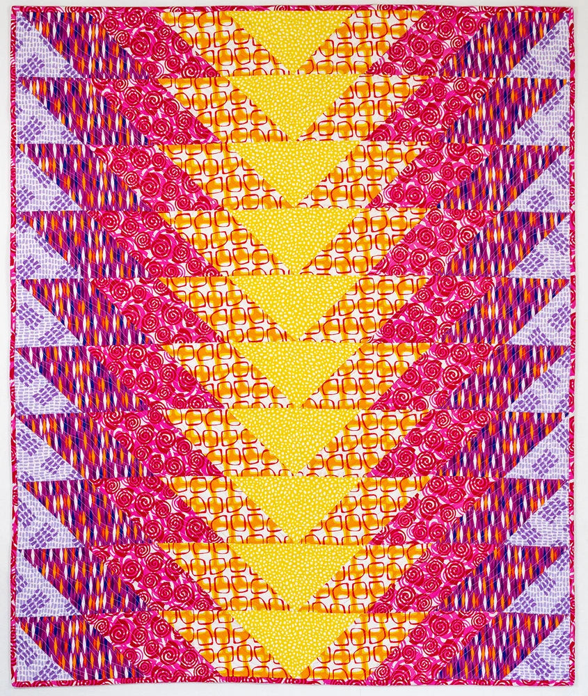 Geese in the Garden Downloadable Pattern by Christa Quilts