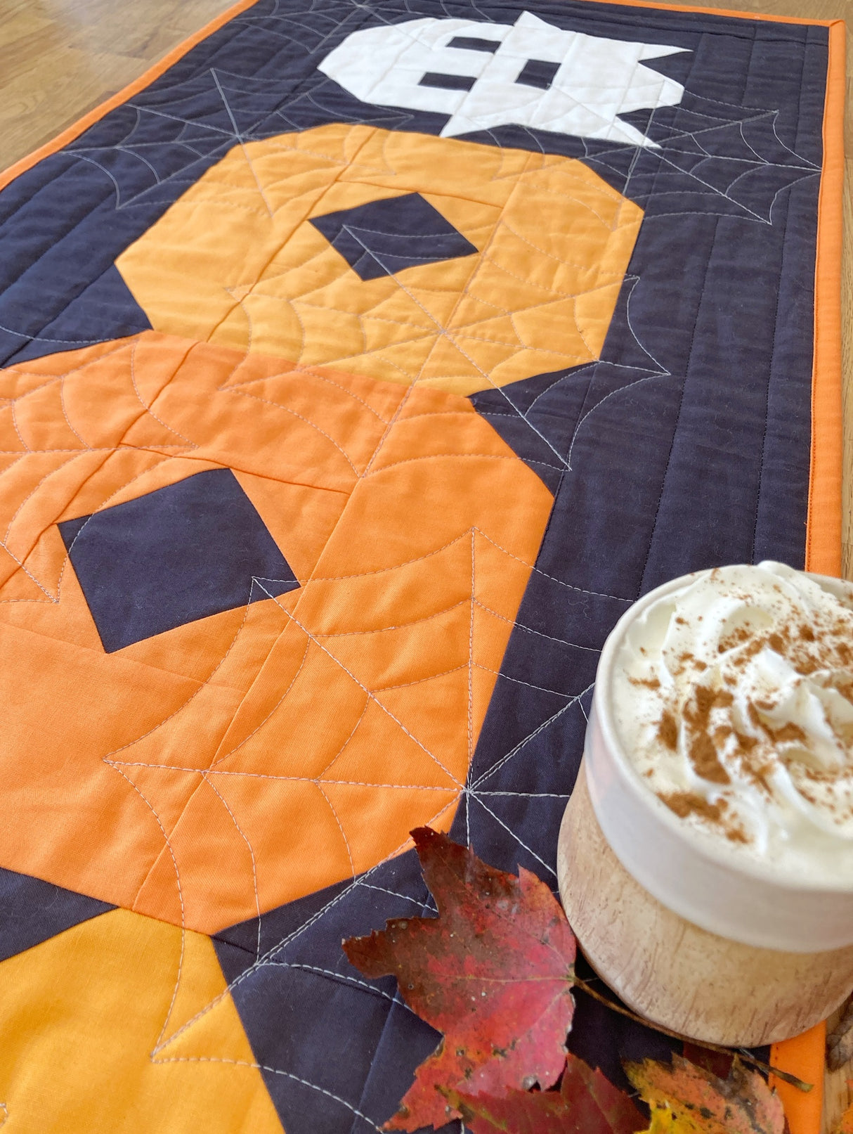 Ghostly Greetings Downloadable Pattern by Penny Spool Quilts Pattern