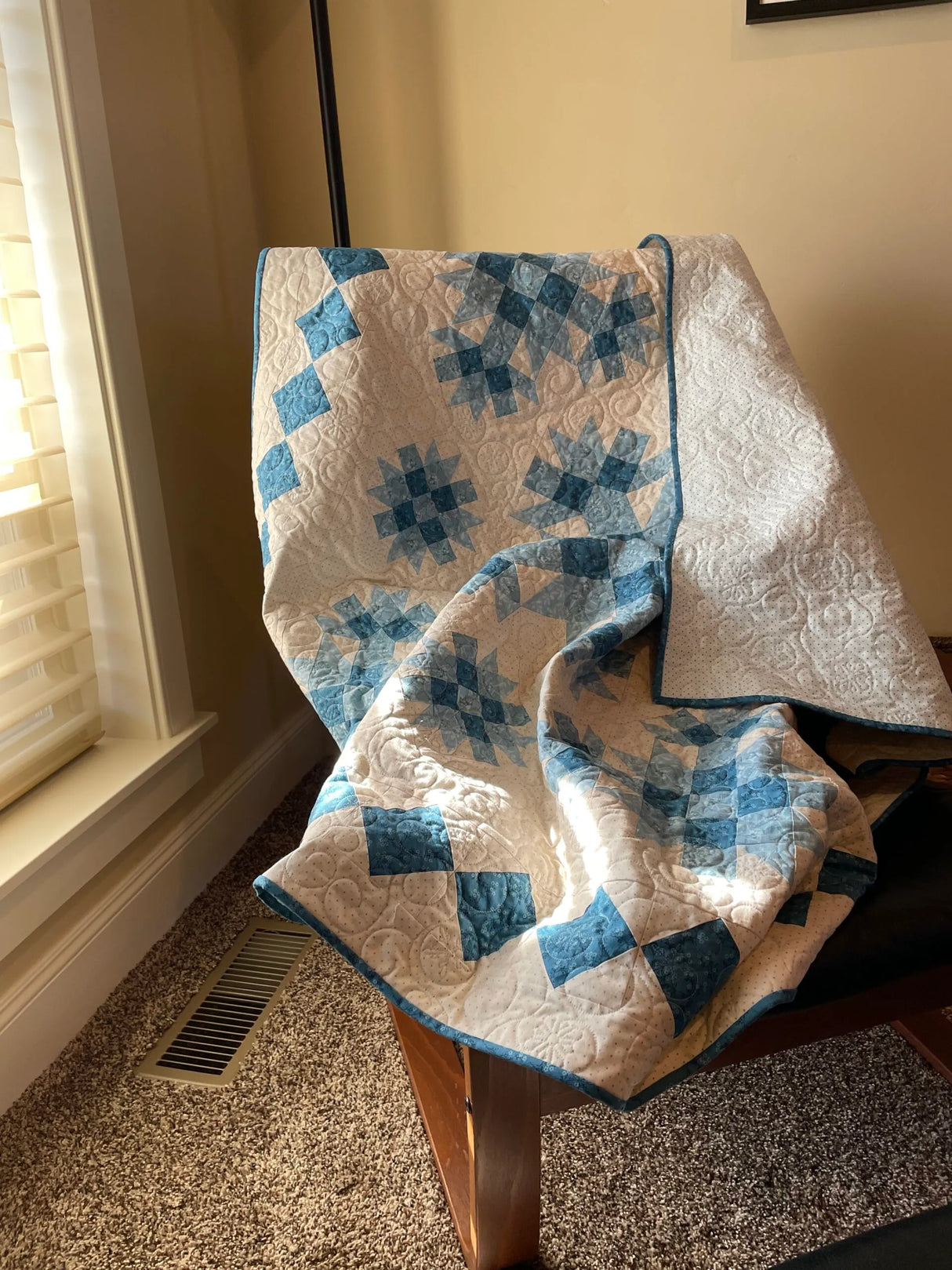 Back of the Snow Mist Downloadable Pattern by Nancy Messuri Designs