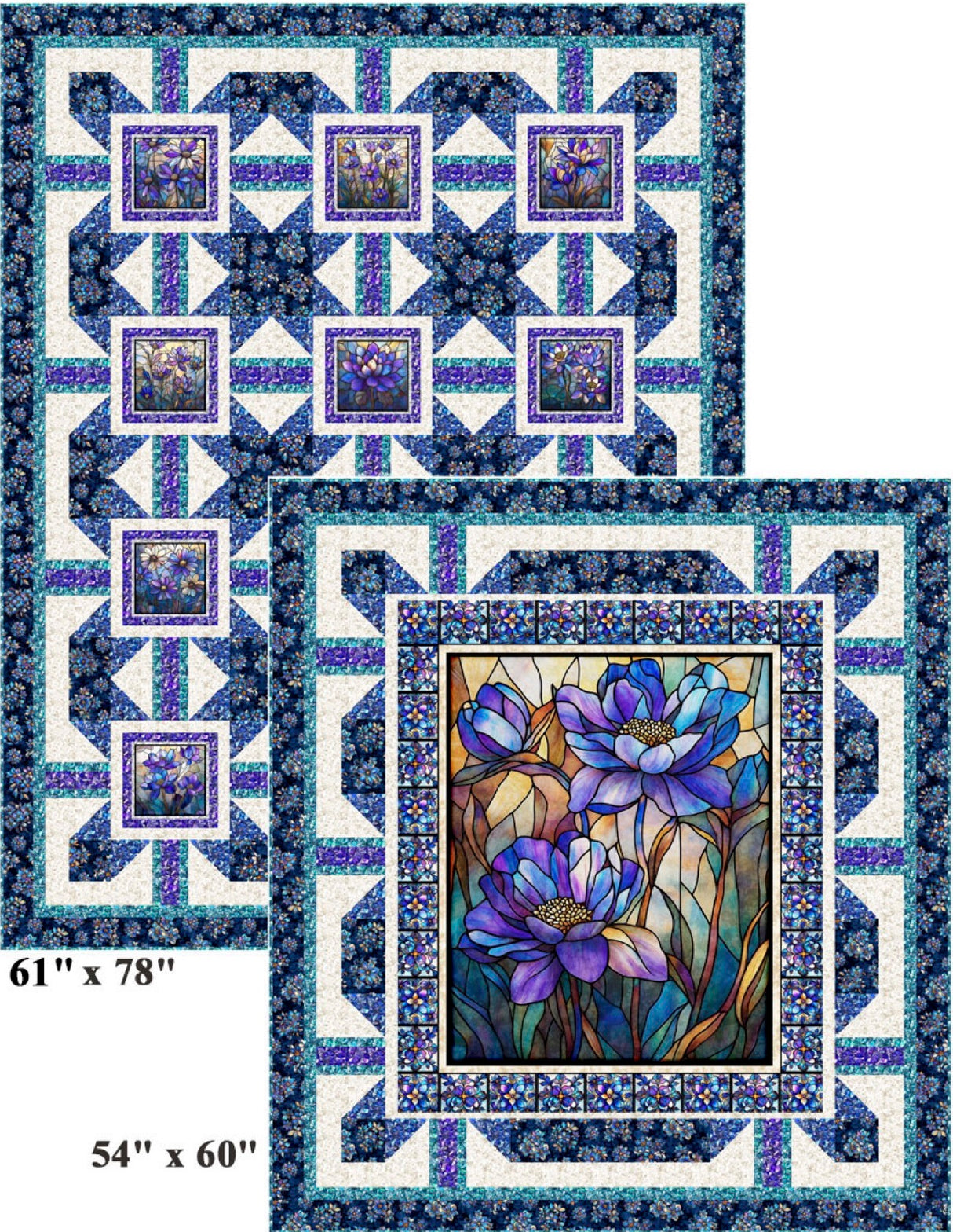 Glass Garden Downloadable Pattern by Pine Tree Country Quilts