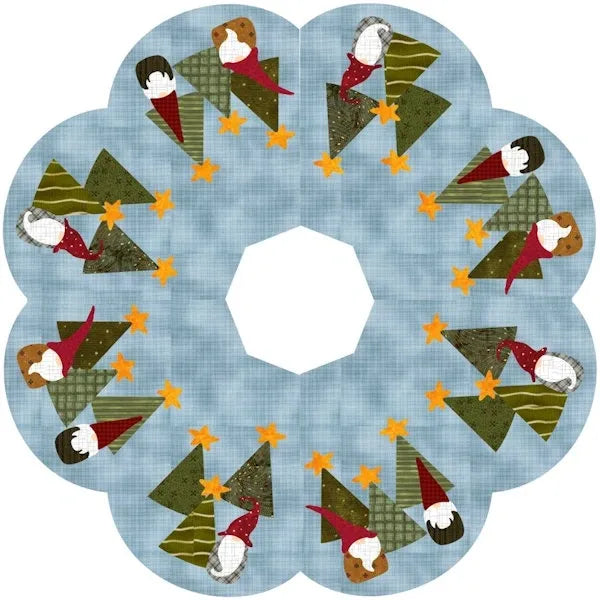 Gnomes Go ‘Round Downloadable Pattern