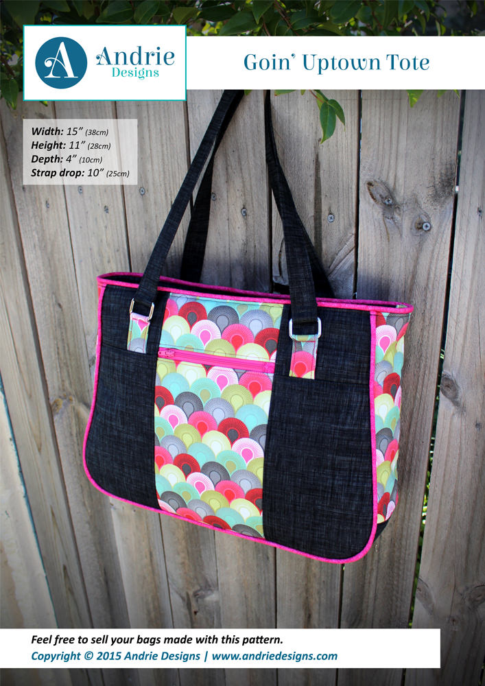 Goin’ Uptown Tote Downloadable Pattern