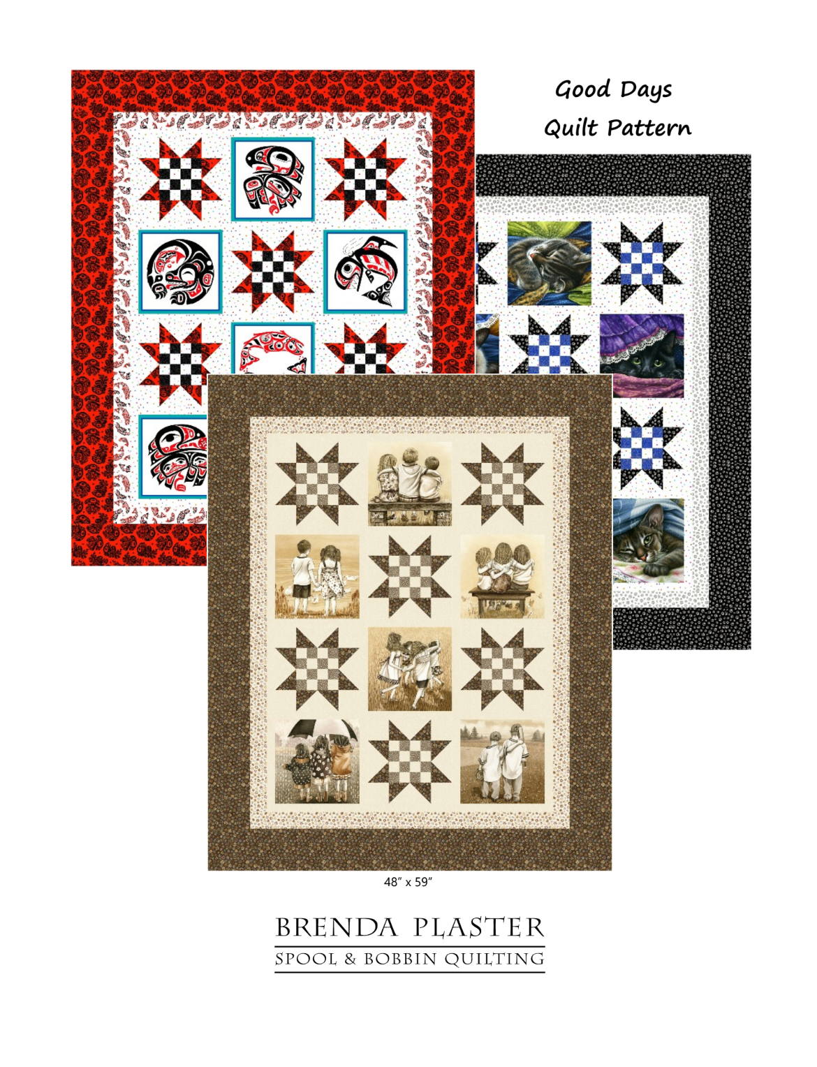 Good Days Downloadable Pattern by Spool and Bobbin