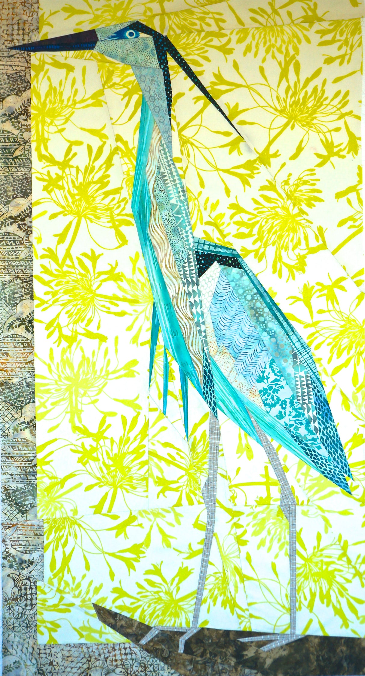 Great Blue Heron Quilt Pattern