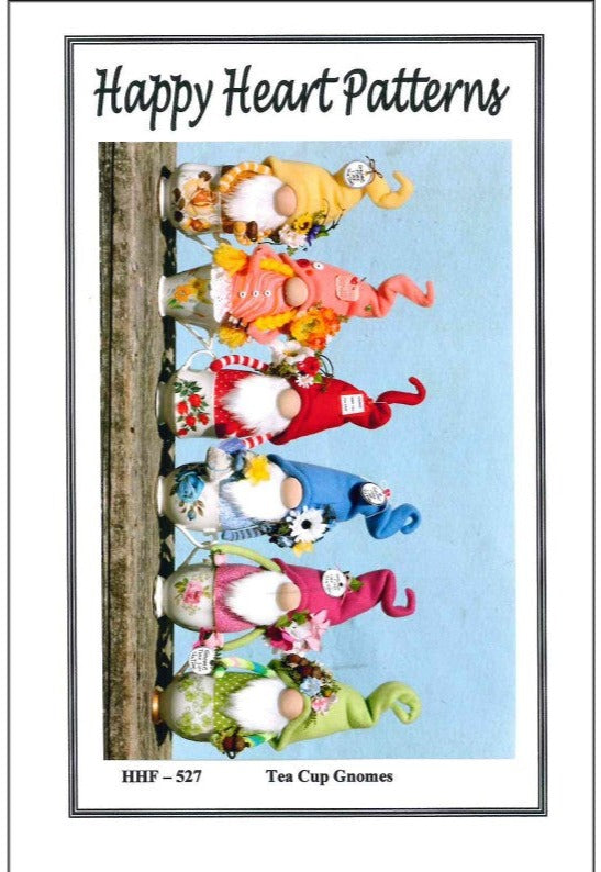 Teacup Gnomes Quilt Pattern by Happy Heart Patterns