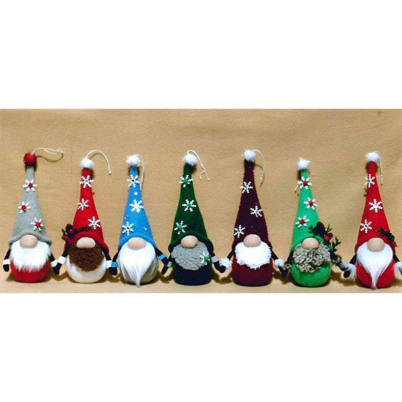 Hanging Gnome Ornament Pattern by Happy Heart Patterns