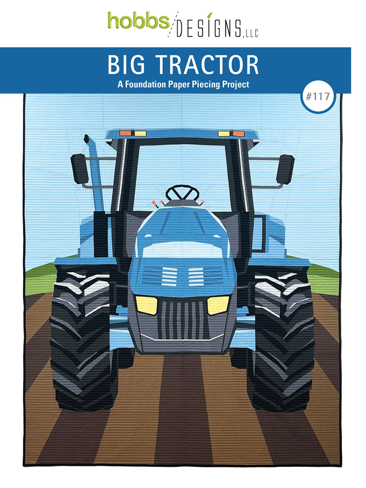 Big Tractor Quilt Pattern by Hobbs Designs