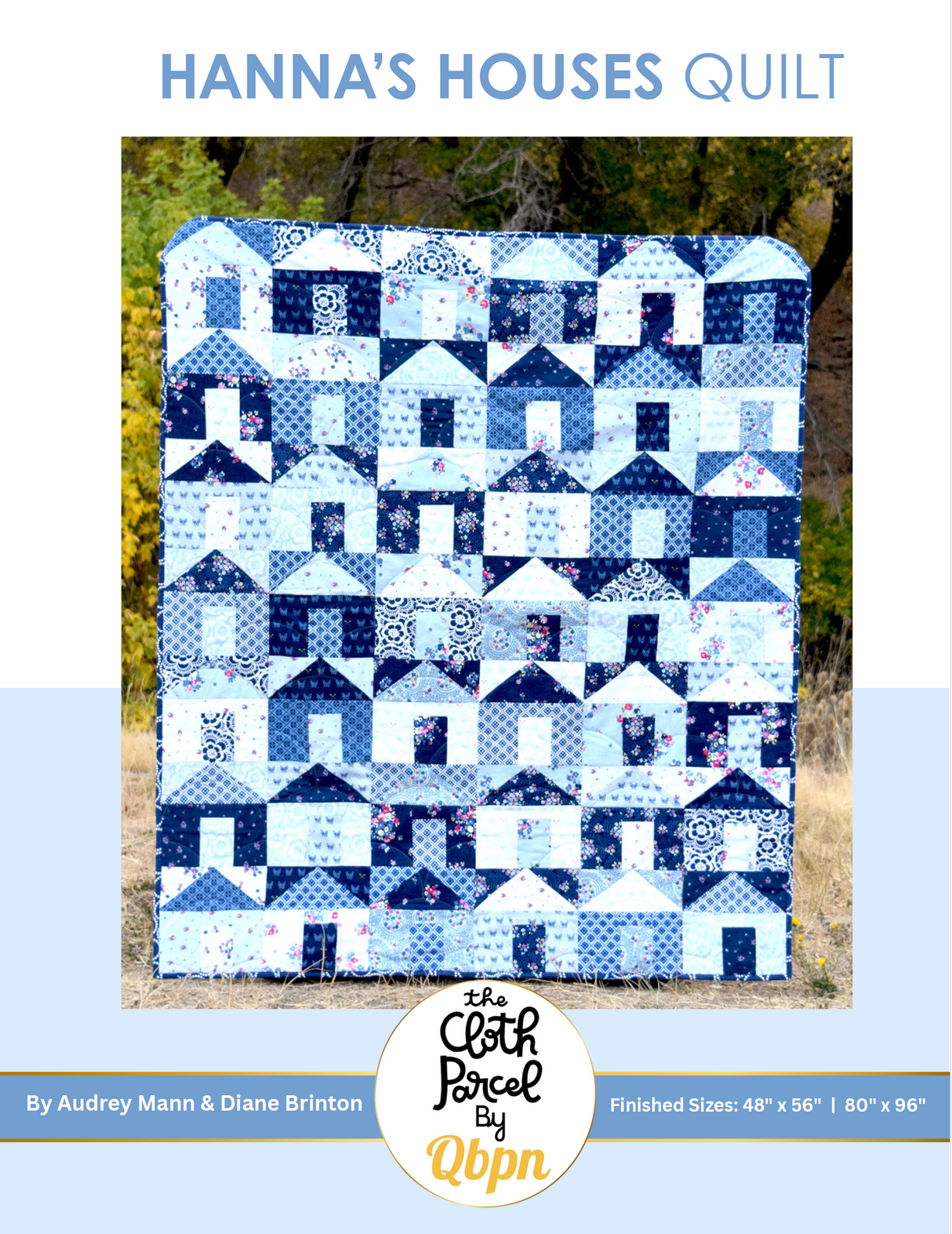 Hannas Houses Pattern by The Cloth Parcel