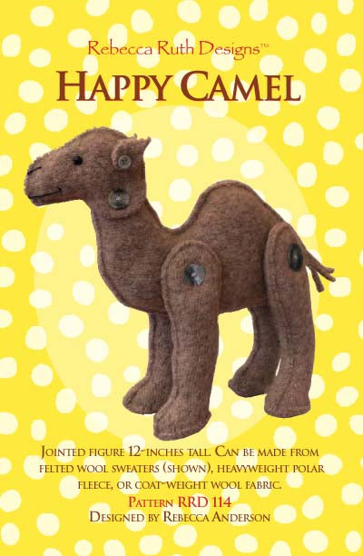 Happy Camel Pattern by Rebecca Ruth Designs