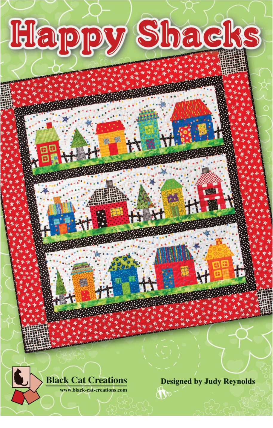 Happy Shacks Downloadable Pattern by Black Cat Creations