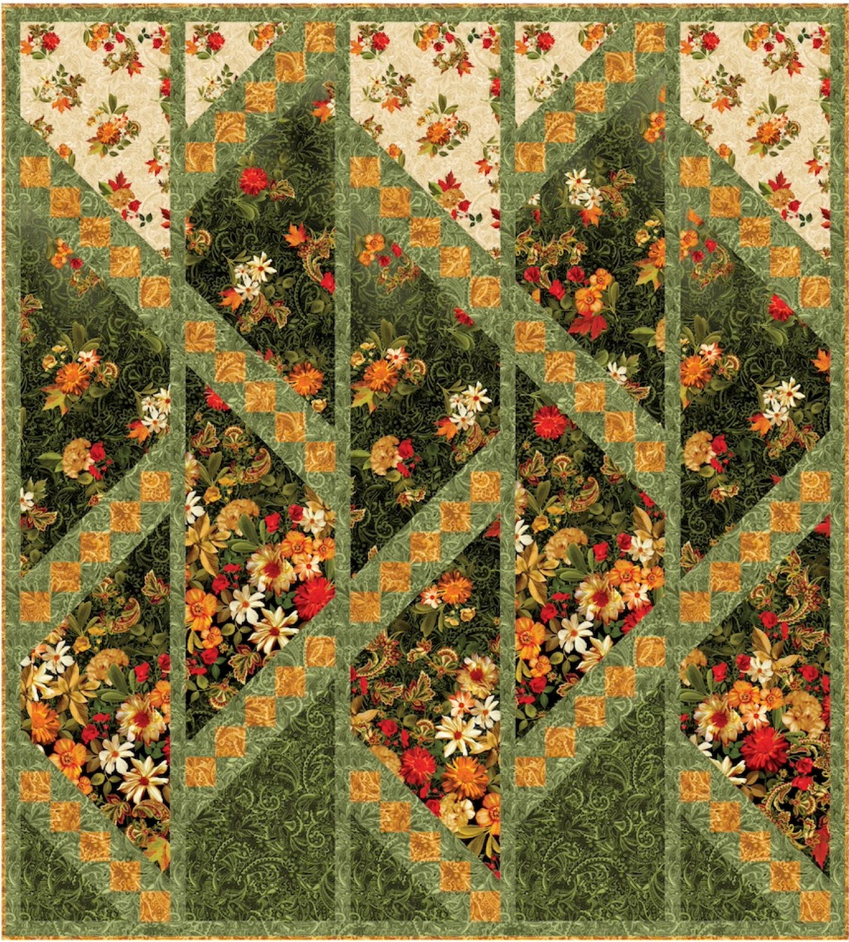 Harvest Twist Downloadable Pattern by Pine Tree Country Quilts