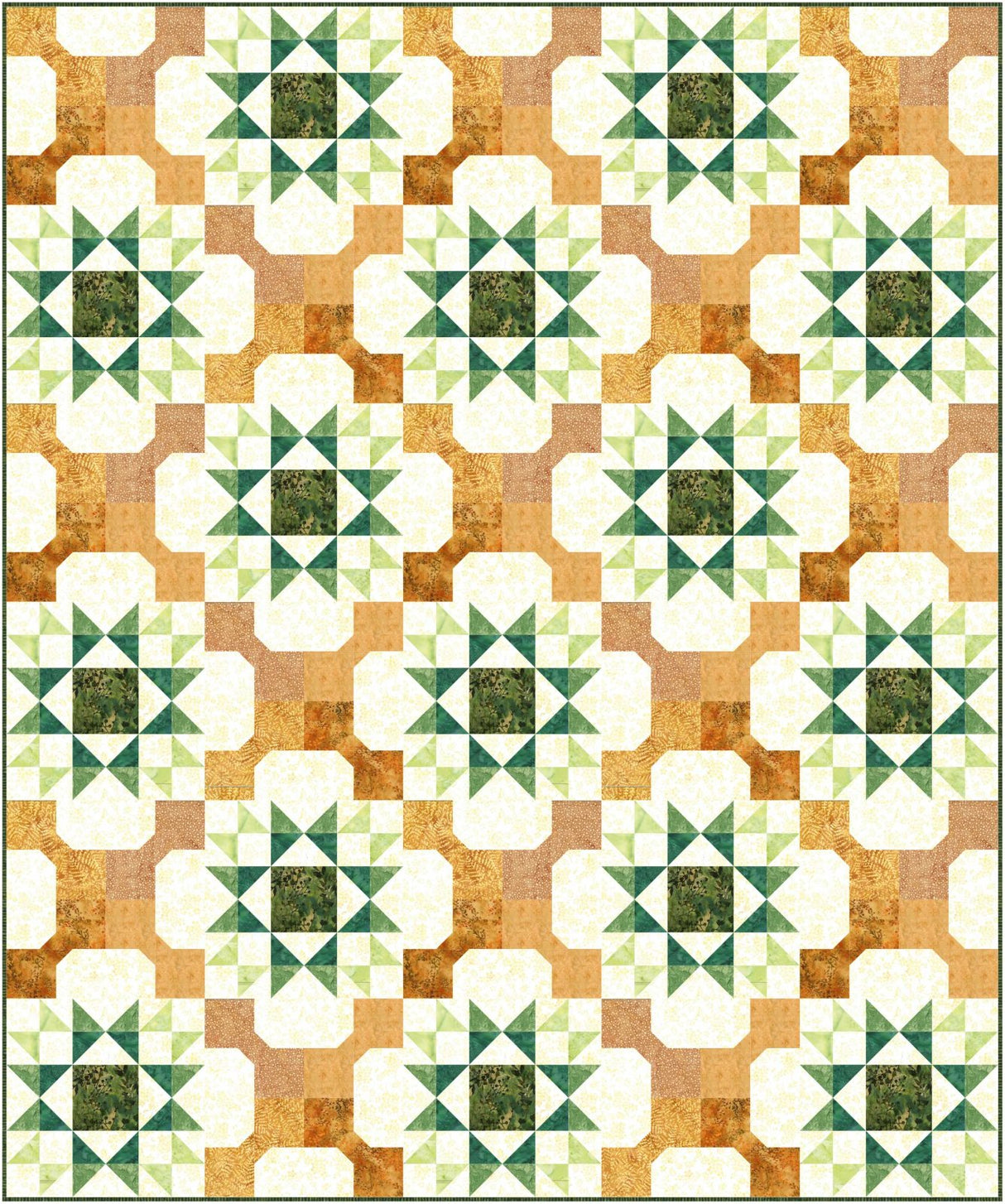 Harvest Stars Downloadable Pattern by Needle In A Hayes Stack