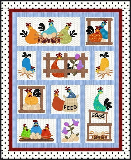 Hen Party Downloadable Pattern