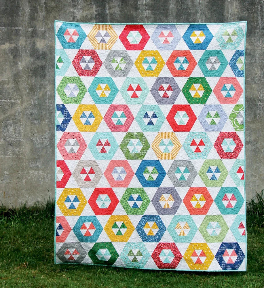 Hoopla Quilt Pattern by Cluck Cluck Sew