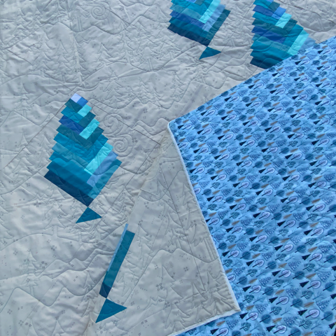 Winter Blues Downloadable Pattern by A Quilted Jewel