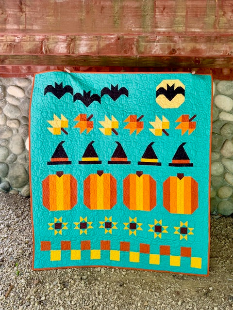 Moonlight Fright Downloadable Pattern by Shadow Valley Quilts
