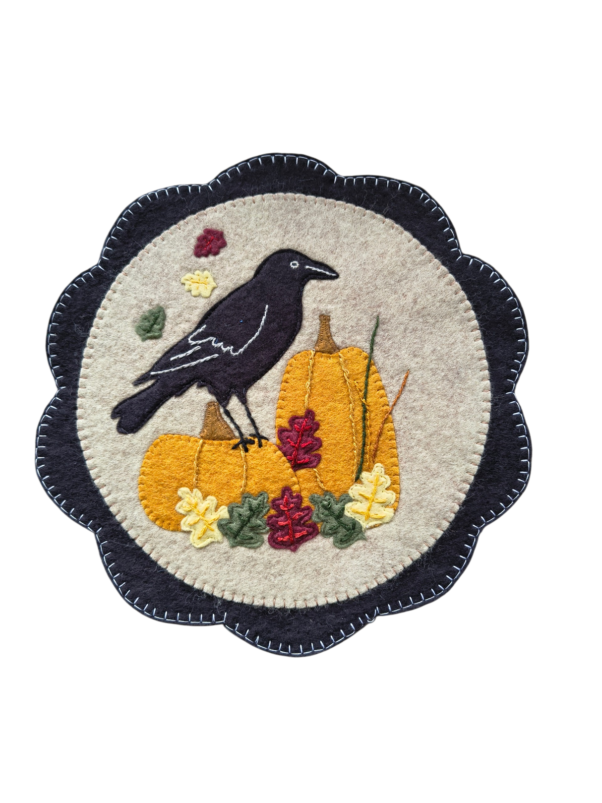 Crow Mat Downloadable Pattern by Rachels of Greenfield
