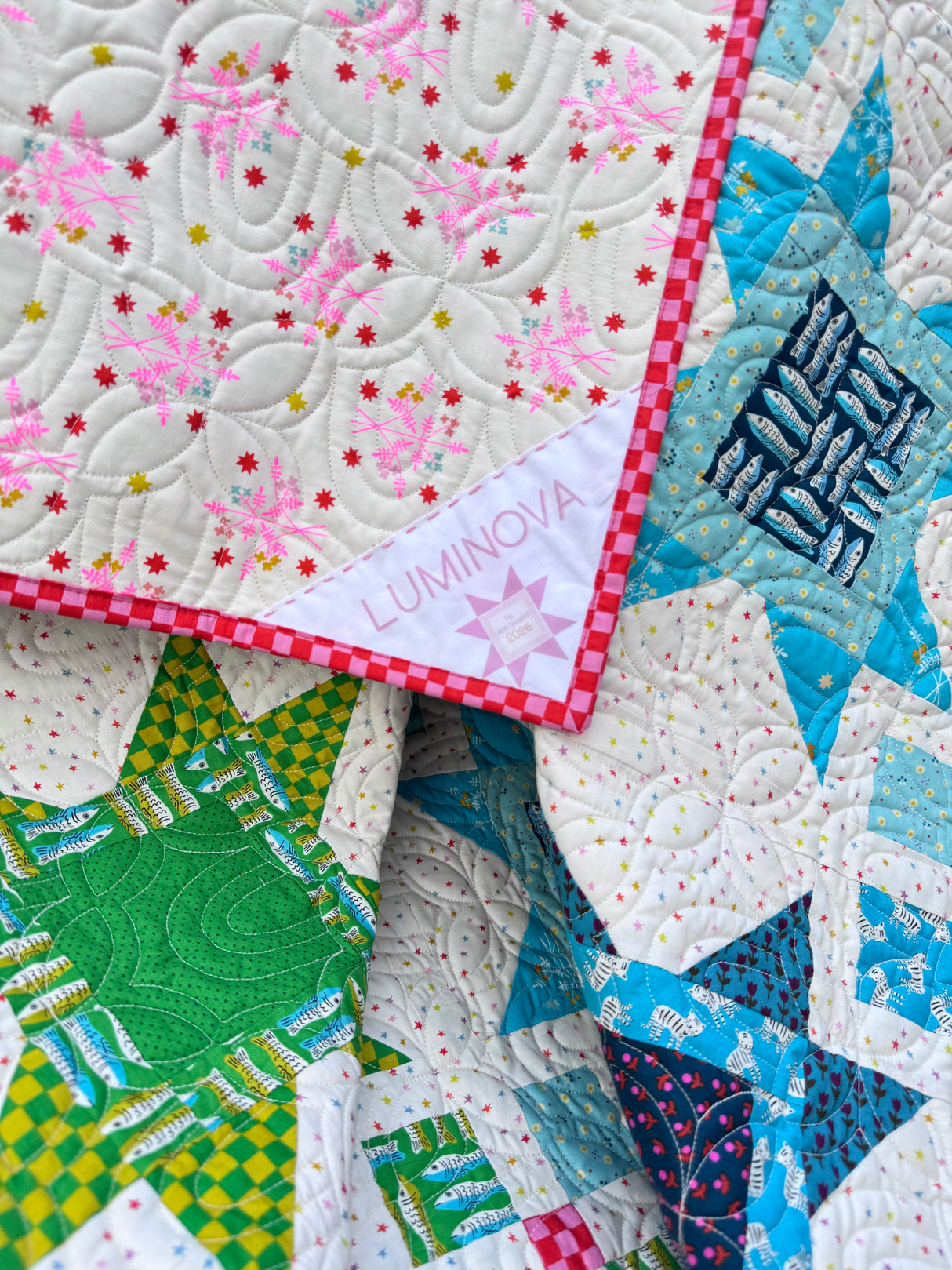 Luminova Downloadable Pattern by Crafty Moose Quilts