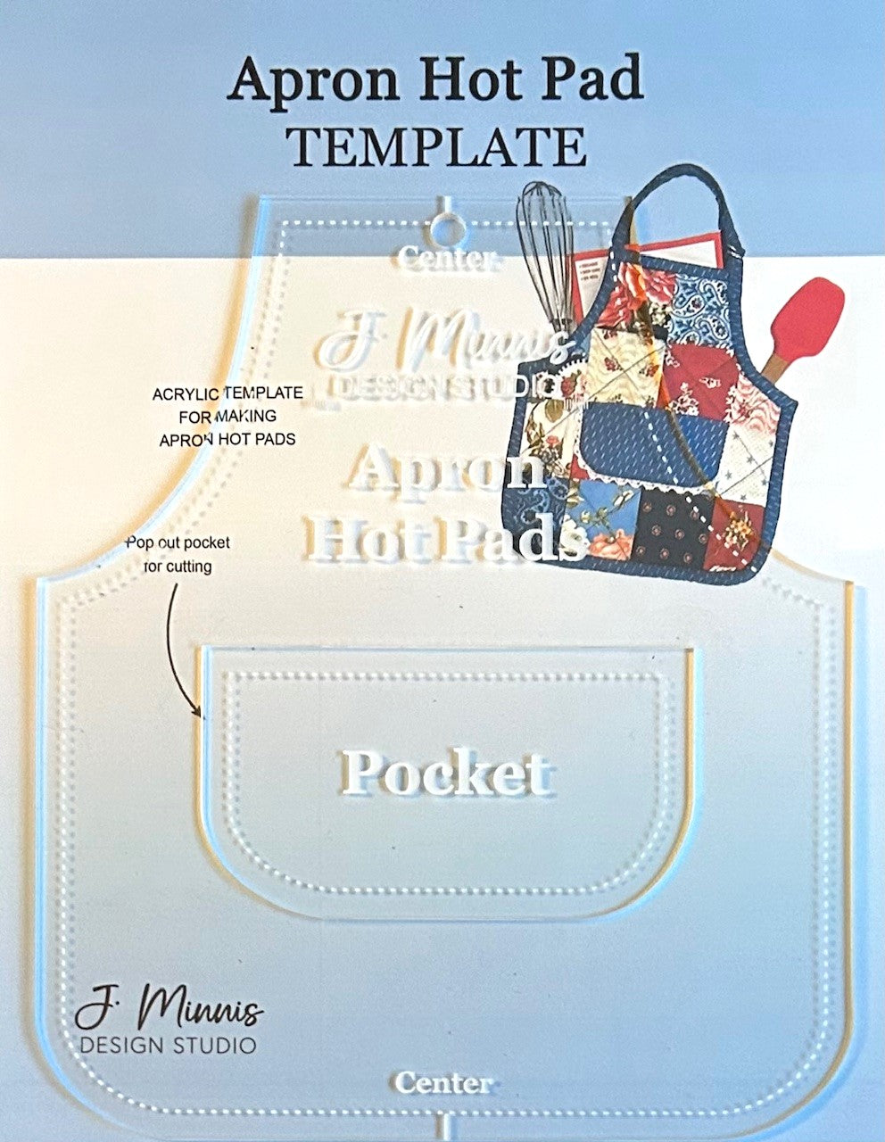 Apron Hot Pads Template by J. Minnis Designs