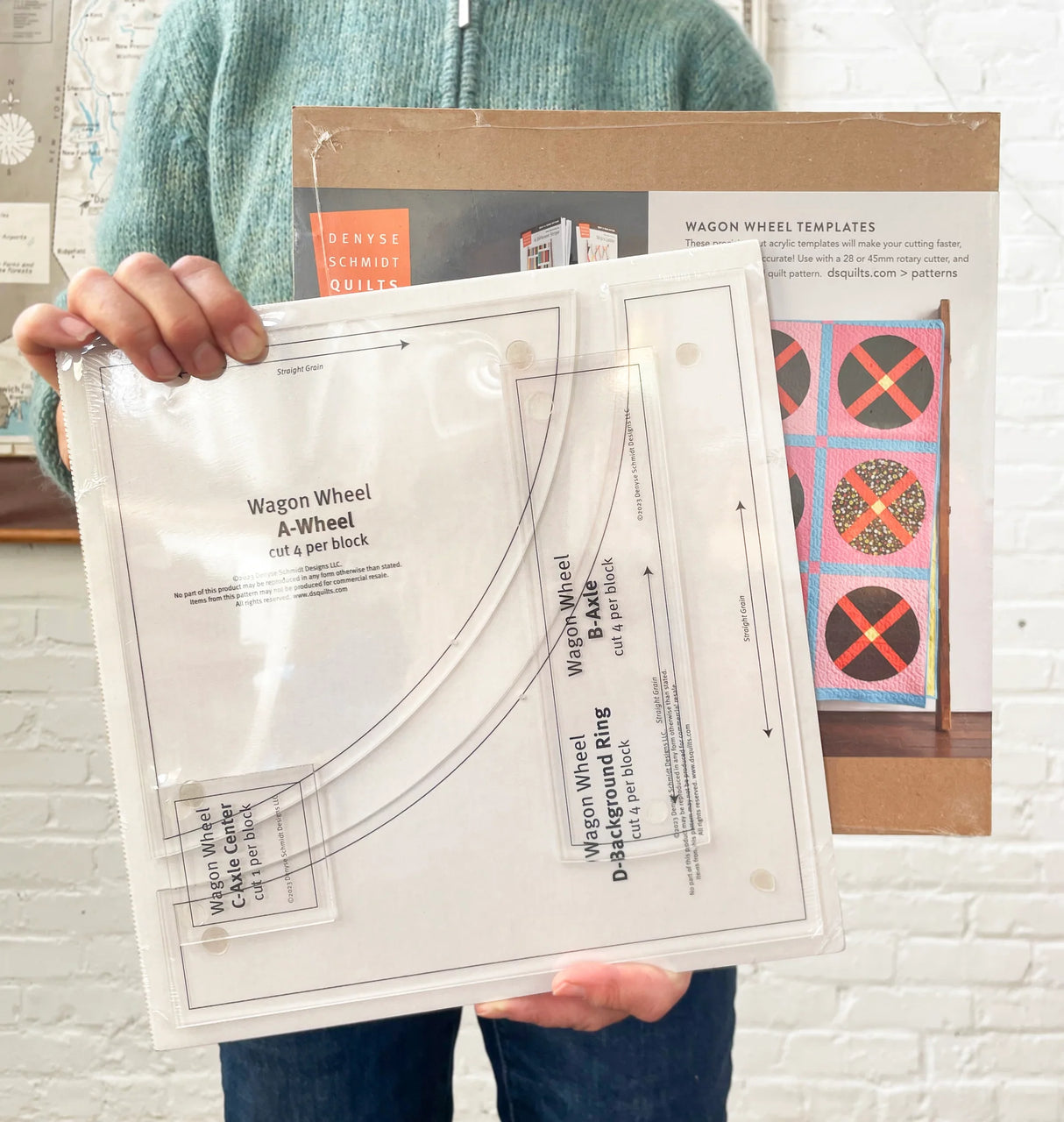 Wagon Wheel Acrylic Templates