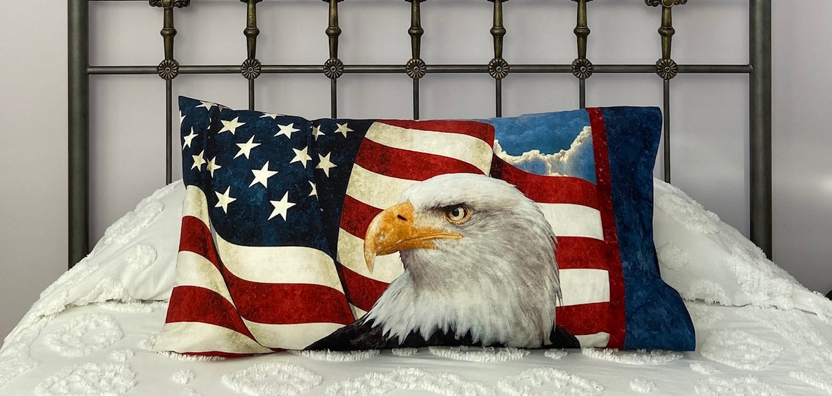 Pillowcases from Panels Downloadable Pattern by J. Minnis Designs