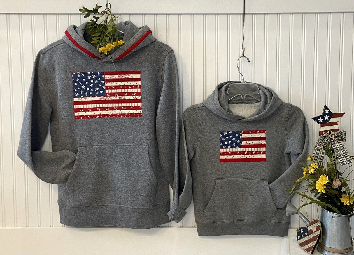 Old Glory Flag Applique Downloadable Pattern by J. Minnis Designs