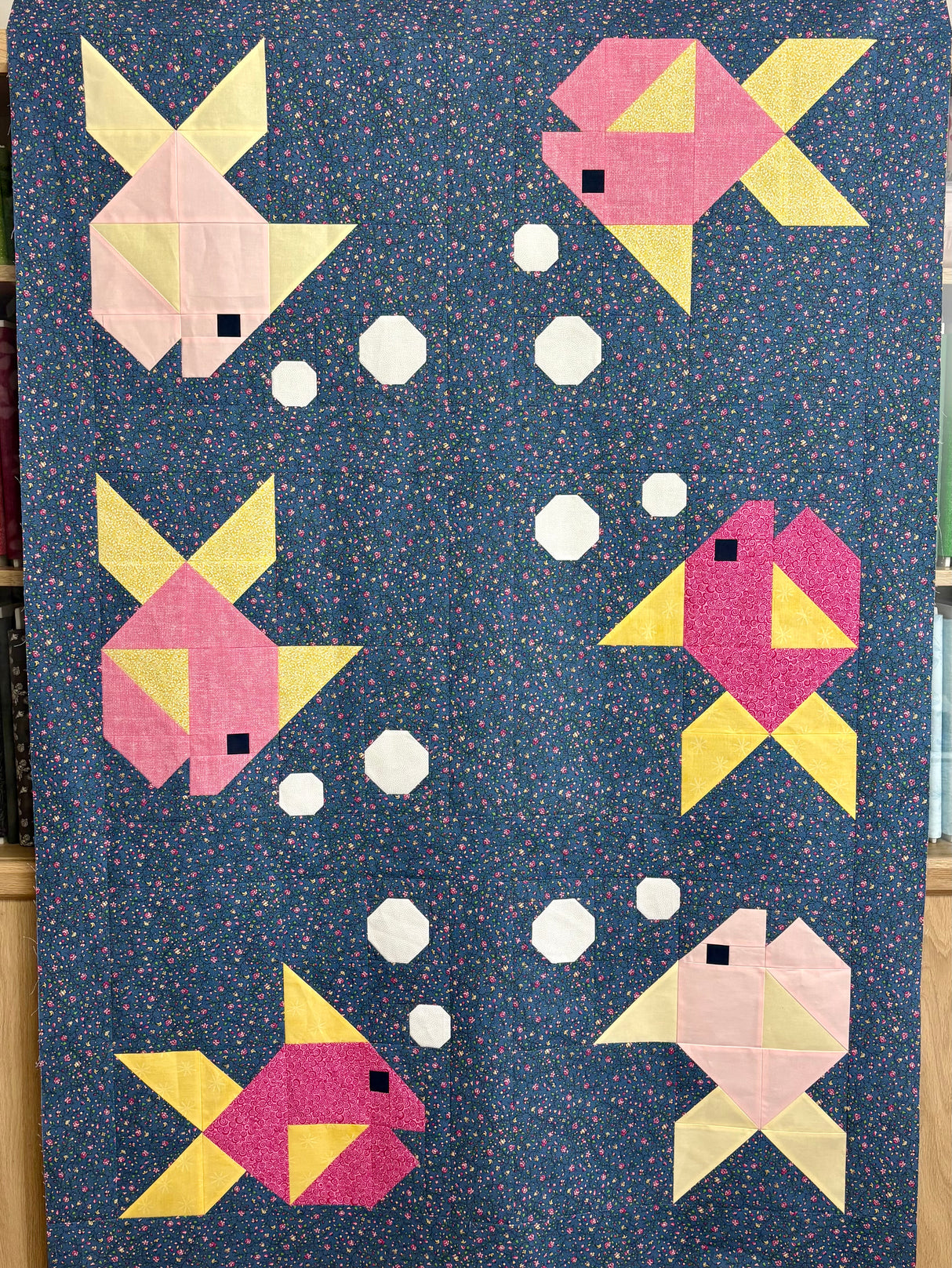Big Fish Downloadable Pattern by Early Bird Quilts