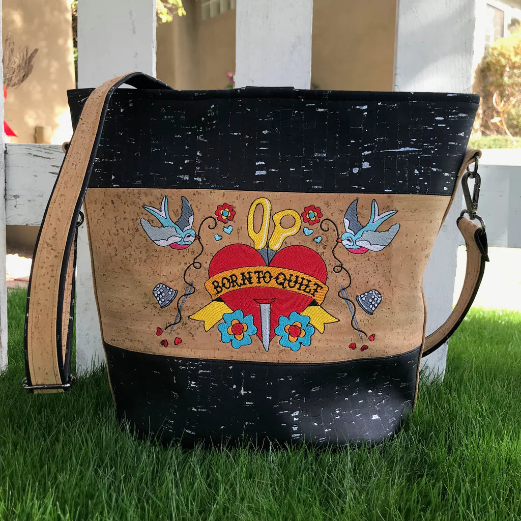 Inked - Sewing and Quilting for Machine Embroidery by Fabric Confetti