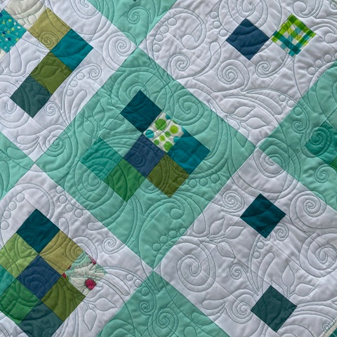 Naughty 9-Patch Downloadable Pattern by A Quilted Jewel