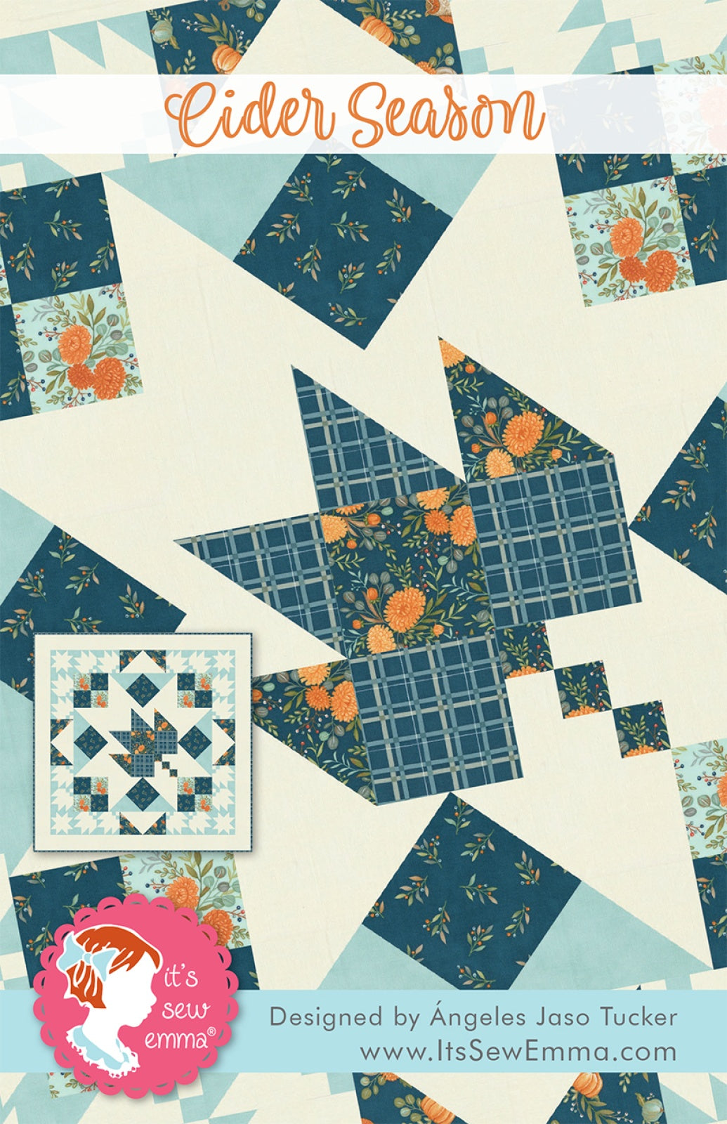 Cider Season Quilt Pattern by It's Sew Emma