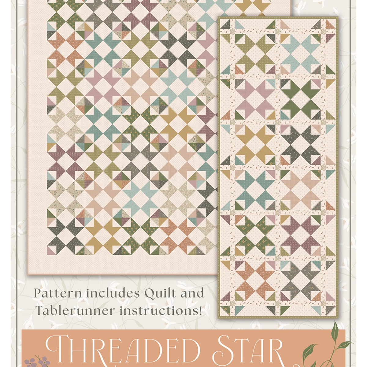 Threaded Star Quilt Pattern – Quilting Books Patterns and Notions