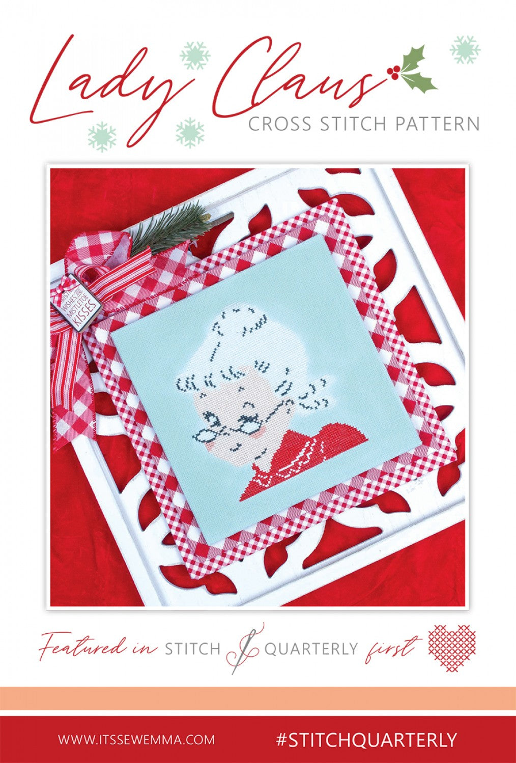 Lady Claus Cross Stitch Pattern by Its Sew Emma