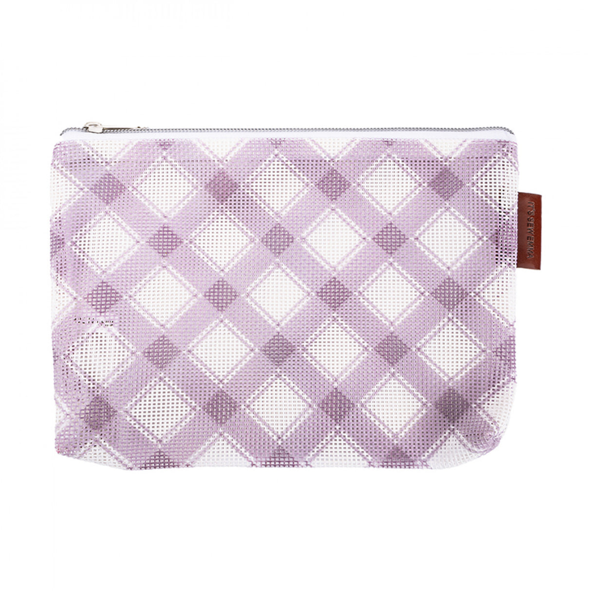 Lilac Mini Mad for Plaid Project Bag by Its Sew Emma